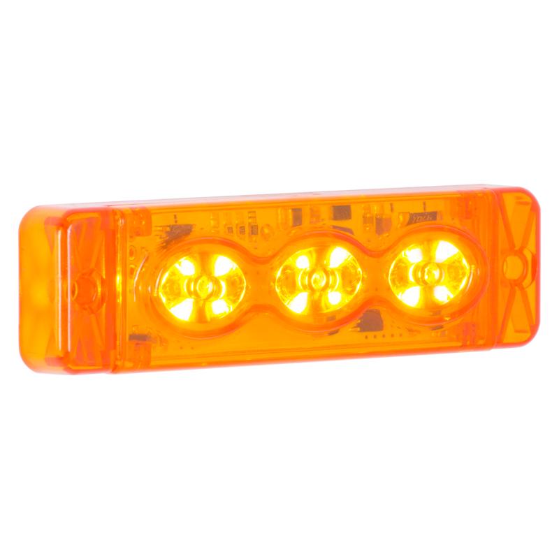 FWL feu linéaire LED  lumière fixe et flash (triple éclat) IP66 V12/24DC