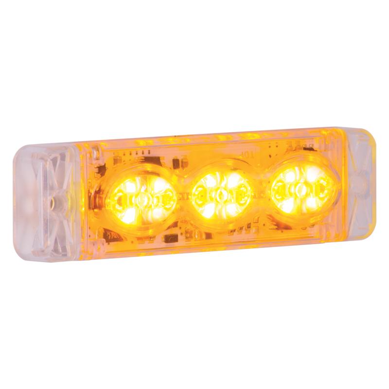 FWL feu linéaire LED  lumière fixe et flash (triple éclat) IP66 V12/24DC